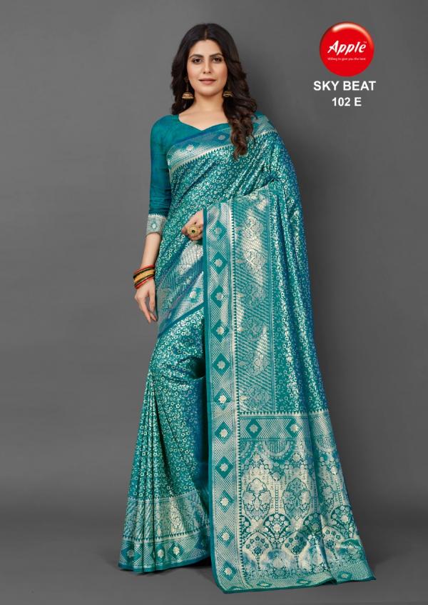 Apple Sky Beat 102 Festival Wear Silk Saree Collection